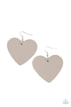 Country Crush - Silver Earring - Paparazzi Accessories