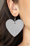 Country Crush - Silver Earring - Paparazzi Accessories