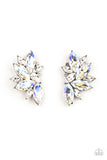 Paparazzi Accessories  - Instant Iridescence - White Earring