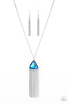 Paparazzi Accessories - Proudly Prismatic - Blue Necklace