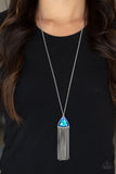 Paparazzi Accessories - Proudly Prismatic - Blue Necklace