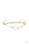 Paparazzi Accessories - Palace Prize - Gold Bracelet