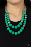 Paparazzi Accessories - Vivid Vanity - Green Necklace