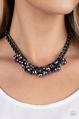 Paparazzi Accessories  - Galactic Knockout - Multi Necklace