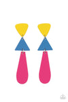 Paparazzi Accessories  - Retro Redux - Multi Earring