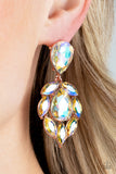 Paparazzi Accessories  - Galactic Go-Getter - Copper Earring