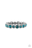 Paparazzi Accessories  - Phenomenally Perennial - Blue Bracelet