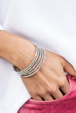 Paparazzi Accessories - Camera Shy Shimmer Multi Bracelet - November 2021 Life of the Party