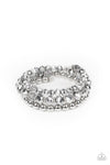 Paparazzi Accessories - Gimme Gimme - Silver Infinity Bracelet