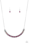 Paparazzi Accessories - Throwing SHADES - Pink Necklace