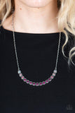 Paparazzi Accessories - Throwing SHADES - Pink Necklace