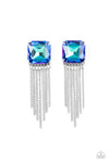 Paparazzi Accessories - Supernova Novelty - Blue Earring