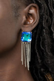 Paparazzi Accessories - Supernova Novelty - Blue Earring