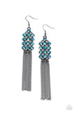 Paparazzi Accessories  - Tasteful Tassel - Multi Earring