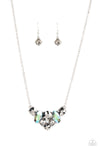 Paparazzi Accessories  - Lavishly Loaded - Silver Necklace