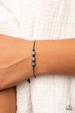 Paparazzi Accessories - Roll Out the Radiance - Black Bracelet