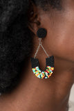 Paparazzi Accessories - Make it RAINBOW - Black Earring