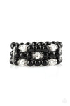 Paparazzi Accessories - Undeniably Dapper - Black Bracelet