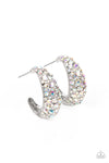 Paparazzi Accessories  - Glamorously Glimmering - Multi Hoop Earring