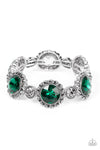 Paparazzi Accessories  - Property - Green Bracelet