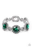 Paparazzi Accessories  - Property - Green Bracelet