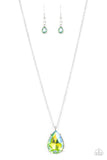 Paparazzi Accessories  - Illustrious Icon - Green Necklace