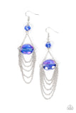 Paparazzi Accessories - Ethereally Extravagant - Blue Earring