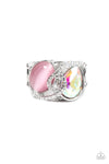 Paparazzi Accessories  - SELFIE-Indulgence - Pink Ring