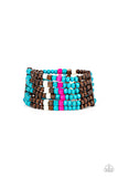 Paparazzi Accessories  -  Dive into Maldives - Blue Bracelet