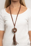 Paparazzi Accessories  - ARTISANS and Crafts - Brown Necklace