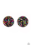 Paparazzi Accessories - Kaleidoscope Sky - Black Earring