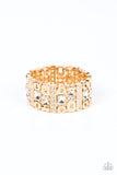 Paparazzi Accessories - Dynamically Diverse - Gold Bracelet