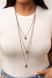 Paparazzi Accessories  - Follow the LUSTER - Copper Necklace