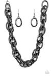 Paparazzi Accessories -  License to Chill - Black Necklace