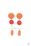 Paparazzi Accessories - Twine Tango - Multi Earring