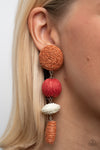 Paparazzi Accessories - Twine Tango - Multi Earring