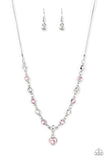 True Love Trinket Necklace  & TrulyLovely Bracelet - Pink Set