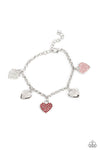 Paparazzi Accessories  - Lusty Lockets - Multi Heart Bracelet