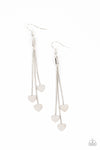 Paparazzi Accessories  - Higher Love - Silver Heart Earring