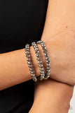 Paparazzi Accessories  - Supernova Sultry - Silver Bracelet