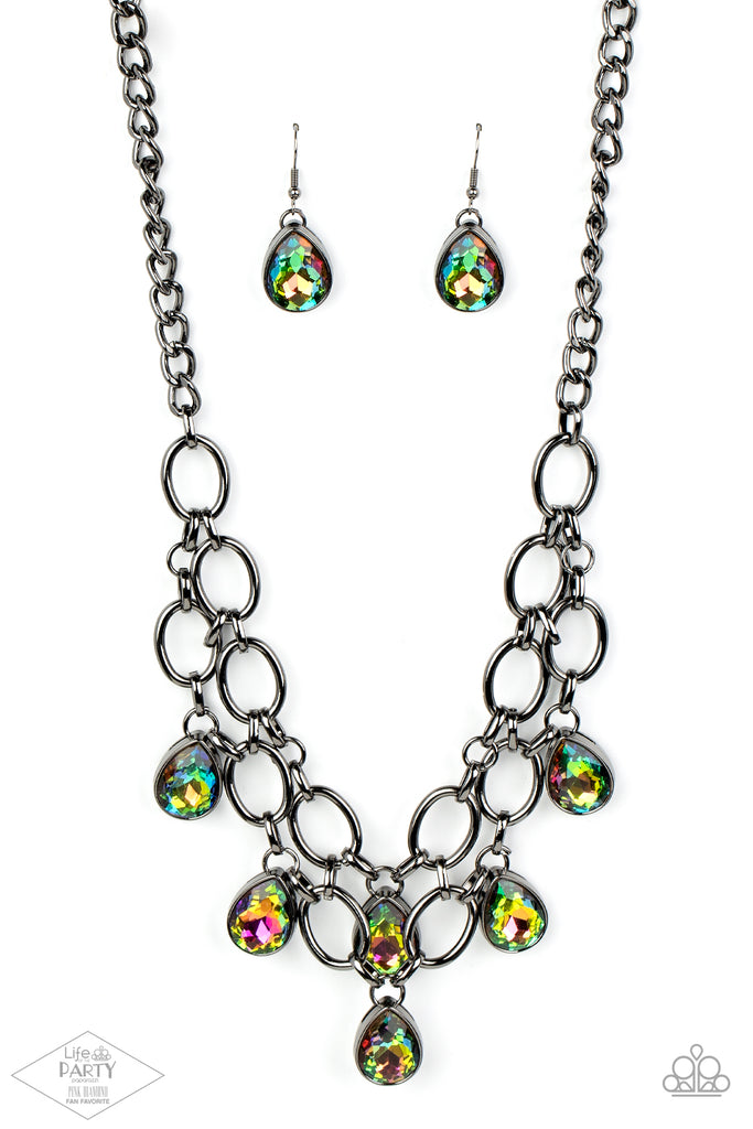Unfiltered Confidence - multi - Paparazzi necklace – JewelryBlingThing