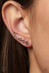 Paparazzi Accessories  - STARLIGHT Show - Pink Ear Crawler