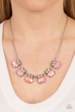 Paparazzi Accessories - Interstellar Inspiration - Pink Necklace