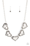 Paparazzi Accessories - Kindred Hearts - Silver Necklace