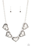 Paparazzi Accessories - Kindred Hearts - Silver Necklace