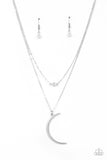 Paparazzi Accessories  - Modern Moonbeam - White Necklace