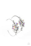 Paparazzi Accessories- Arctic Attitude - Multi Hoop Earring