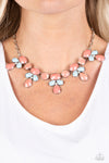 Paparazzi Accessories  - Midsummer Meadow - Orange Necklace