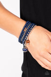 Paparazzi Accessories  - Epic Escapade - Blue Bracelet