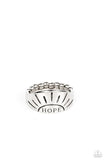 Paparazzi  - Hope Rising - Silver Inspirational Ring